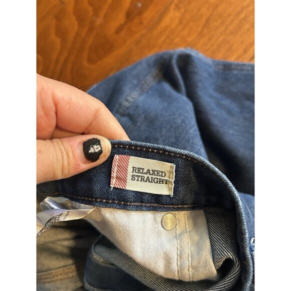 Dixies FLEX Relaxed Fit Carpenter Jeans Denim Medium Wash Mens Sz 42X30 - Picture 5 of 8